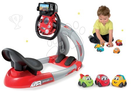 Play vehicle sets - Driver Smoby V8 Simulator Set