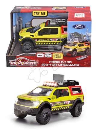 3-6 lat - Autko ratownicze Ford F-150 Raptor Lifeguard Majorette - 1