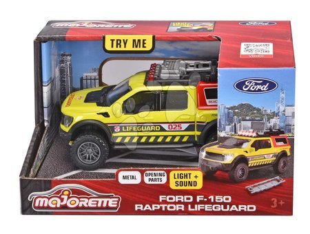 3-6 lat - Autko ratownicze Ford F-150 Raptor Lifeguard Majorette - 2