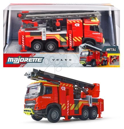 Feuerwehrautos - Spielzeug-Feuerwehrauto Volvo FMX Majorette - 4