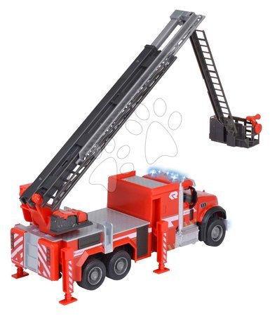 Teherautók - Tűzoltókocsi Mack Granite Fire Truck Majorette_1