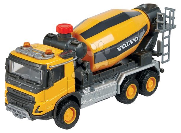 Spielzeuge für Jungen | Seite 29 - Spielzeug-Baustellenfahrzeug mit Betonmischer – Volvo Truck Cement Mixer Majorette