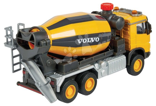 Spielzeuge für Jungen | Seite 29 - Spielzeug-Baustellenfahrzeug mit Betonmischer – Volvo Truck Cement Mixer Majorette_1