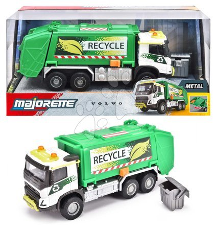 Lastwagen - Spielzeug-Müllwagen Volvo FMX Majorette - 4