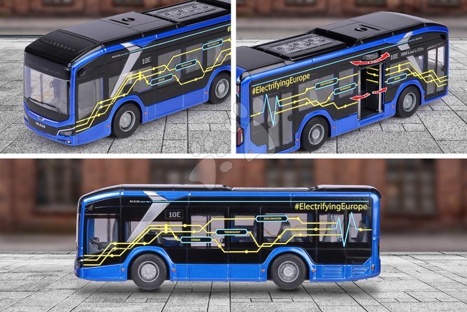 Spielzeugautos - Bus MAN Lion’s City 10 E Bus Majorette - 5