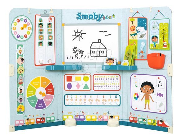 Kreative und didaktische Spielzeuge vom Hersteller Smoby | Seite 2 - Schule mit Klasse für Vorschulkinder beidseitige Schule Smoby