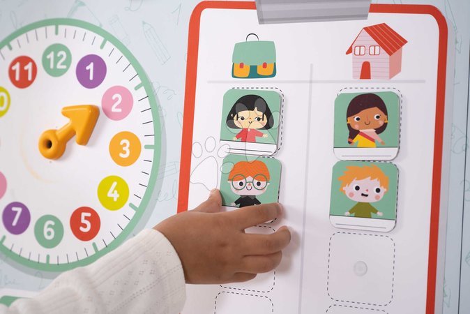 Schultafel - Schule mit Klasse für Vorschulkinder beidseitige Schule Smoby - 8