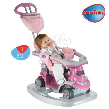 Odrážedla od 6 měsíců - Odrážedlo a koloběžka All in One 4v1 smarTrike - 1