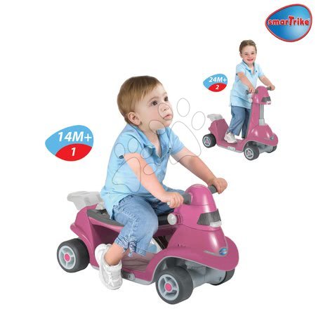 Odrážedla od 12 měsíců - Odrážedlo a koloběžka All in One 2v1 smarTrike - 3