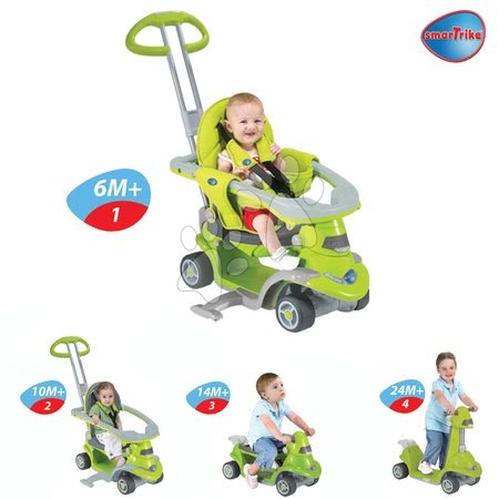 Triciclete de la 10 luni - Babytaxiu şi trotinetă All in One 4in1 smarTrike - 4