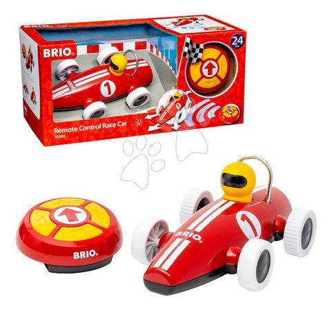 Ab 3 bis 6 Jahren - Drevené autíčko na diaľkové ovládanie RC Race Car BRIO_1