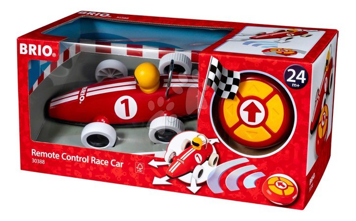 Holzeisenbahnen BRIO - Drevené autíčko na diaľkové ovládanie RC Race Car BRIO - 2