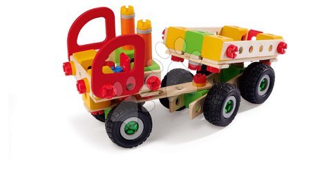 Juegos de construcción de madera Eichhorn - Construcción de madera camión de carga Constructor Trucks Eichhorn - 5
