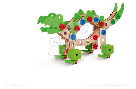 Drvene igračke - Drvene kocke Dinosaurus Constructor Eichhorn_1