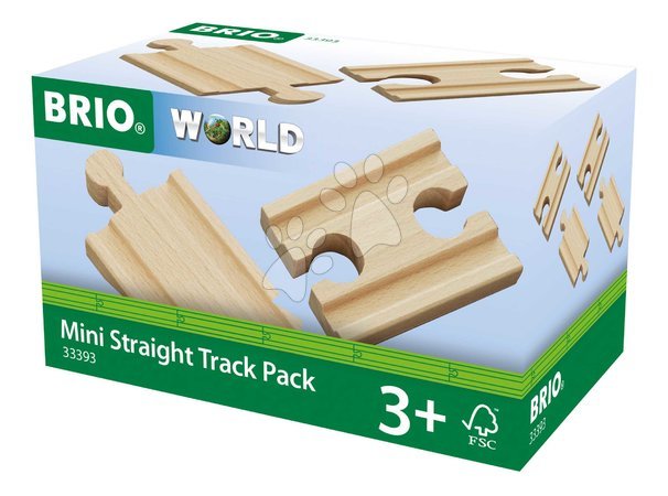 Holzspielzeuge | Seite 12 - Náhradné diely pre vláčikodráhu Mini Straight Track Pack BRIO_1