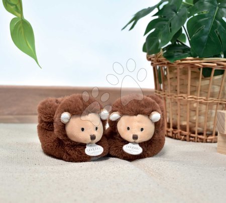 Akcesoria niemowlęce od producenta Doudou et Compagnie - Kapcie dla niemowląt Hedgehog Booties Unicef Collection Doudou et Compagnie_1