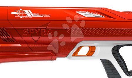 Športujeme v prírode - Vodná pištoľ plne elektronická s automatickým nabíjaním vodou SpyraThree Red Spyra_1