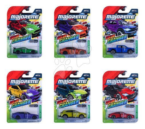 Modelle - Spielzeugauto mit Farbwechsel-Effekt Color Changers Majorette - 7
