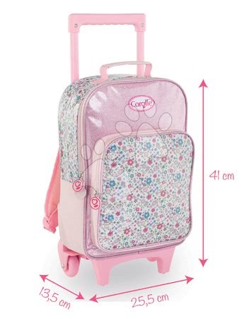 Školske torbe i ruksaci - Ruksak s kotačićima Flowers Les Bagages Corolle - 13