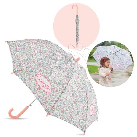 Ako v škole - Dáždnik kvetinový Flowers Umbrella Les Bagages Corolle_1