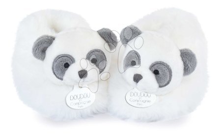 Akcesoria niemowlęce od producenta Doudou et Compagnie - Kapcie dla niemowląt Panda Booties Unicef Collection Doudou et Compagnie