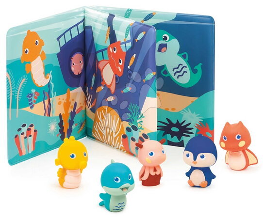 Играчки за вана - Knižka do vane s maňuškami na prsty Book & Puppets Ludi