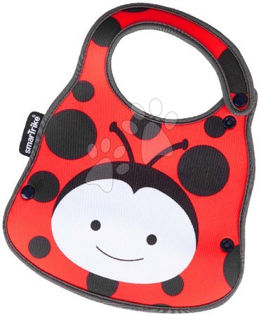 Podbradníky - Podbradník pre deti a držiak na fľašku Lienka Baby Bib & Bottle Holder toTs-smarTrike