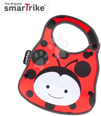 Pentru bebeluși - Bavețică pentru copii și suport pentru sticlă Buburuza Baby Bib & Bottle Holder toTs-smarTrike - 2