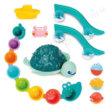 Играчки за вана - Veľká sada hračiek do vane Korytnačka Set Bath Toys Ludi