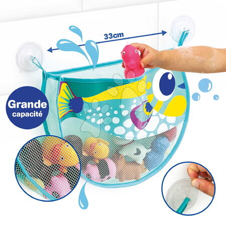 Играчки за вана - Kôš na hračky do kúpeľne Ryba Bath Net XXL Ludi_1