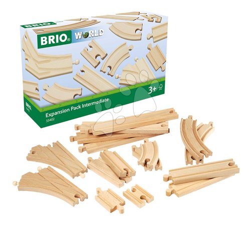 Holzeisenbahnen BRIO | Seite 2 - Náhradné diely pre vláčikodráhu Pokročilá sada Intermediate Expansion Pack BRIO_1