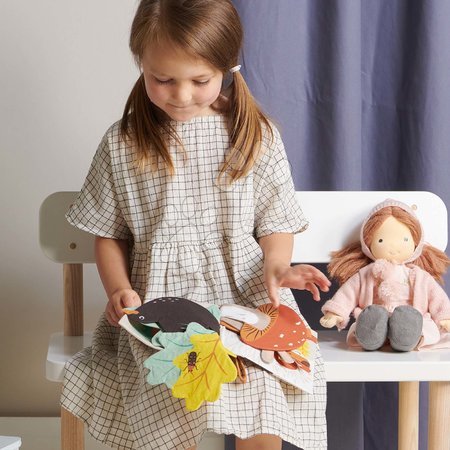 Jucării de alint și de adormit - Carte textilă Where Is Baby Activity Book ThreadBear  - 5