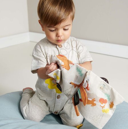Jucării de alint și de adormit - Carte textilă Where Is Baby Activity Book ThreadBear  - 4