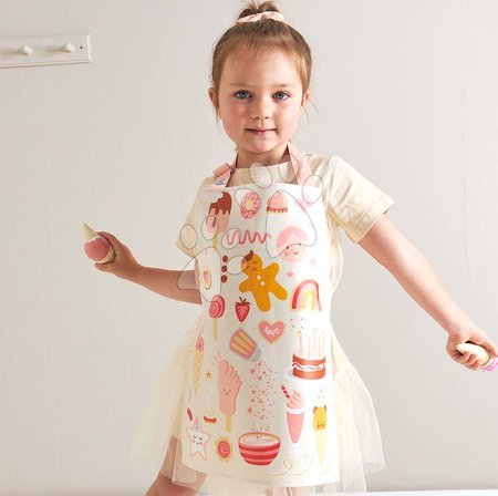 Dětské kuchyňky - Zástěra pro děti sladkosti Sweet Treats Apron ThreadBear _1