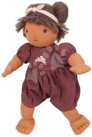 Punčke iz cunj - Punčka iz cunj Baby Lola Doll ThreadBear 35 cm iz mehkega in mehkega bombaža s snemljivo pleničko
