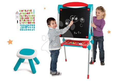 Tabule a lavice sety - Set školská tabuľa na hranie Smoby