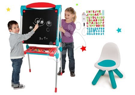 Seturi de table și bănci - Set tablă magnetică școlară Smoby - 14