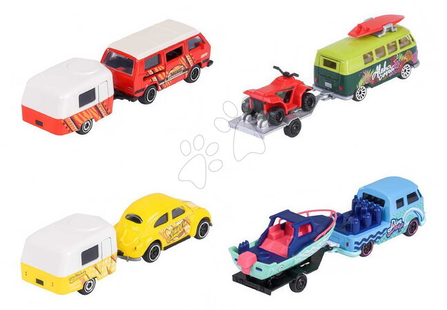 Play vehicles and driving simulators | Page 10 - Car with trailer VW The Originals Trailer Majorette_1