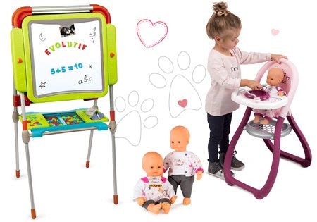 Activity Abc - Komplet šolska magnetna tabla Smoby