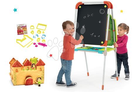 Activity Abc - Set tablă magnetică pentru învăţat şi desenat Smoby