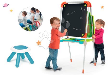 Tabule a lavice sety - Set školní magnetická tabule Smoby
