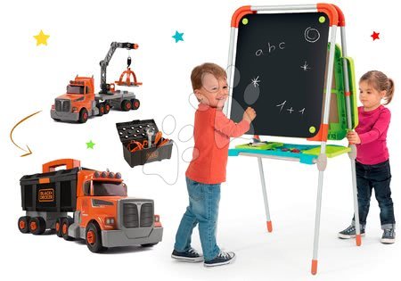 Tafel und Bänke Sets - Schulmagnettafel-Set Smoby