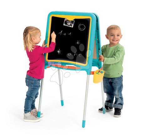 Školní tabule - Tabule na kreslení a magnetky Metal Board Smoby - 1