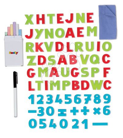 Školní tabule - Tabule na kreslení a magnetky Metal Board Smoby - 2