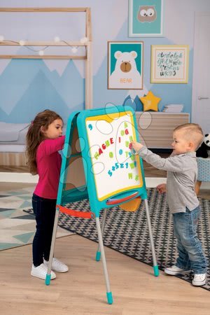 Školní tabule - Tabule na kreslení a magnetky Metal Board Smoby - 6