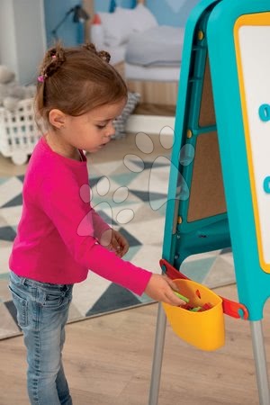 Školní tabule - Tabule na kreslení a magnetky Metal Board Smoby - 3