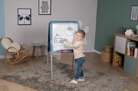 Pizarras y mesas sets - Set de mesa creativa y pizarra de metal Kid Creative Table Smoby - 24