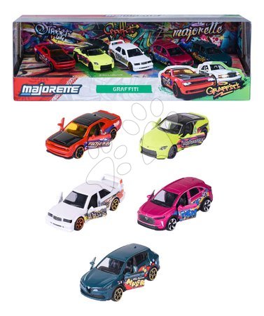 Ab 3 bis 6 Jahren - Autíčka Graffiti Giftpack Majorette_1