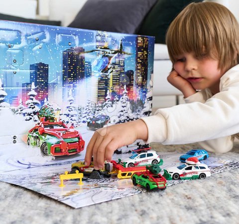 Modelle - Adventný kalendár s 8 autíčkami Advent Calendar Majorette - 4