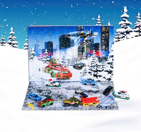 Modelle - Adventný kalendár s 8 autíčkami Advent Calendar Majorette - 5